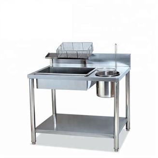 Stainless Steel Chicken Breading Table