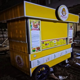 Crispy Fried Chicken Momos Cart