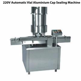 Chrome Finish Automatic Vial Aluminium Cap Sealer (220V)