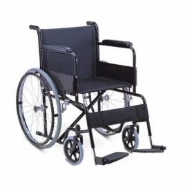 Chrome Folding Wheelchair, Crutches, Walker