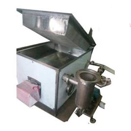 Circular Fried Machine with Wood Heat Exchanger