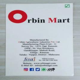 Transparent Industrial Sticker Label