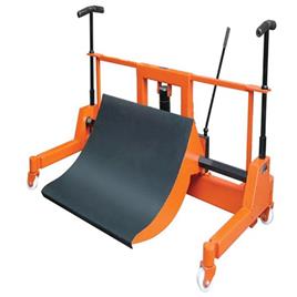 Textile Roll Handling Trolley
