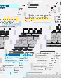 CMYK Printhead Ink, Half Liter Bottle