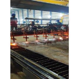 Horizontal CNC Gas Strip Cutting Machine