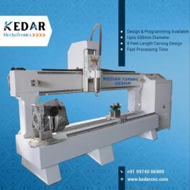 4-Axis CNC Wood Router Turning Machine
