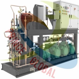 CO2 Reciprocating Compressor Rack