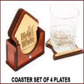 Coaster Set Including Stand