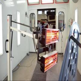 Coated Manual Infrared Paint Drying Unit