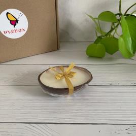 Coconut Shell Soy Wax Candle (200 gm)