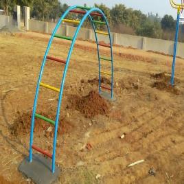 Color Coated Mild Steel Garden Ladder