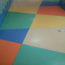Colourful Vinyl Roll Flooring
