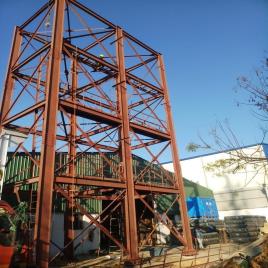 Mild Steel ISLB Column Tower Ladder