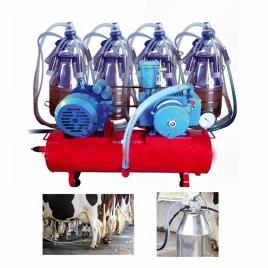 Commercial 4 Bucket Milking Machine