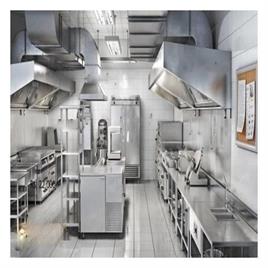Commercial Kitchen Equipment Setup