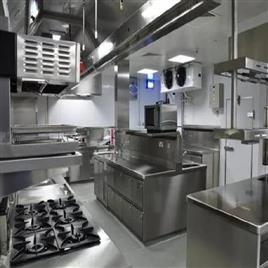 Commercial Kitchen Equipment Setup