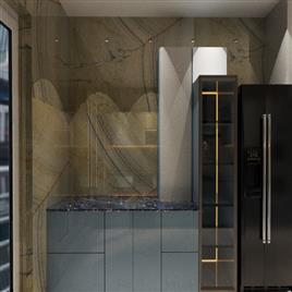 Commercial Straight Kitchen