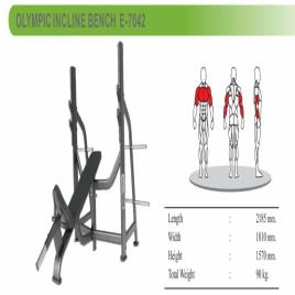 Commercial Olympic Incline Bench
