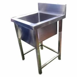 Commerical Stainless Steel Single Bowl Sink