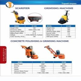 Concrete Floor Grinding & Polishing Machine