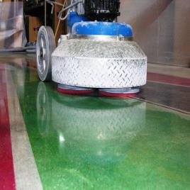 Commercial Concrete Floor Polishing