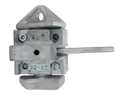 Industrial Chrome Container Lock