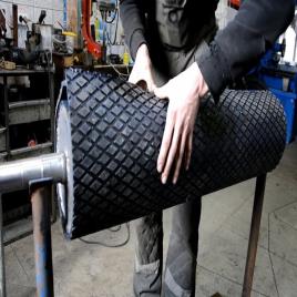 Industrial Conveyor Pulley Lagging