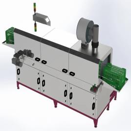 Conveyor Tray Washing Machine, Front Load