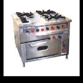 Commercial Cooking Range with Oven