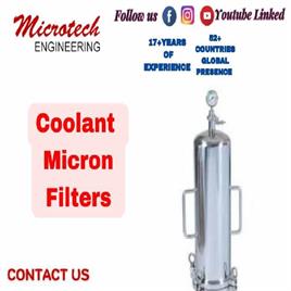 Pharma Grade Coolant Micron Filter