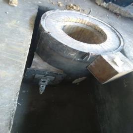 Copper Aluminium Diesel Melting Furnace