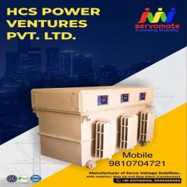 Copper Variac Servo Stabilizer, 330V-470V