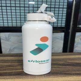 1000 mL Copper Water Bottle Printed Label