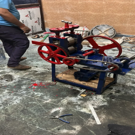 Copper Wire Roller Machine, Semi-Automatic