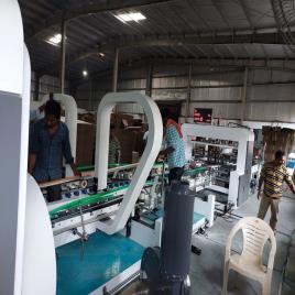 Corrugated Flap Pasting Equipment