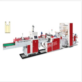 High Speed Cotton T-shirt Bag Machine