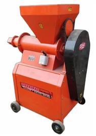 Cow Dung Log Fabrication Machine