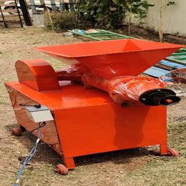 Cow Dung Log Fabrication Machine