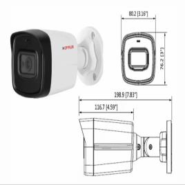 Cosmic IR Bullet Camera for Security