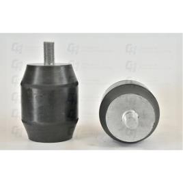 CPI Black Rubber Vibro Isolator