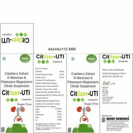 Mannose Cranberry Syrup, 160 mcg