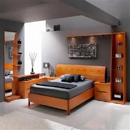 Modern Sagwan Wood Bed
