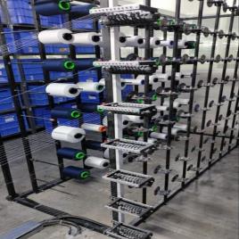 Semi-Automatic Warping Machine Creel