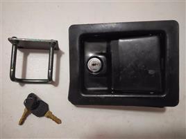 Cummins Genset Key Lock, Black Iron