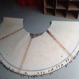 Curve Belt Conveyor, 50 kg Capacity