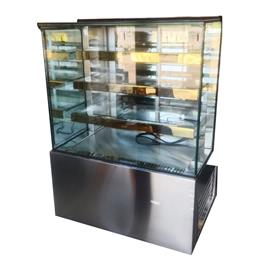 Rectangular Bakery Display Counter with SS and Glass