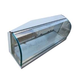 Curved Stainless Steel Samosa Kachori Hot Case