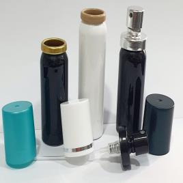 Small Cylindrical Aluminum Aerosol Can