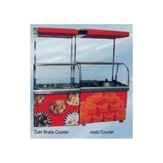 Dahi Bhalla Jalebi Serving Counter