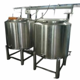 Manual Dairy Processing Tank